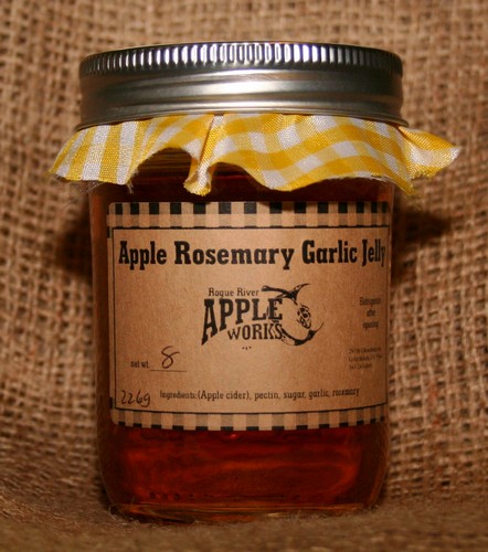Apple Rosemary Garlic Jelly