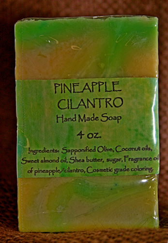 Pineapple Cilantro Soap