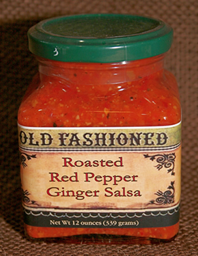 Roasted Red Pepper and Ginger Salsa